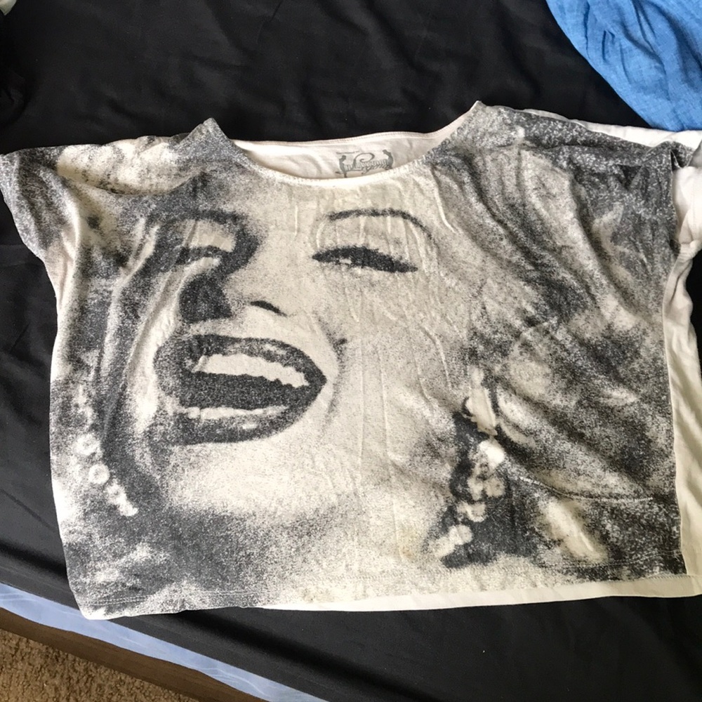Marylin Monroe Crop Top